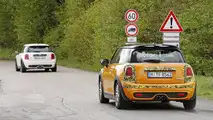 Mini Cooper S facelift spy photo