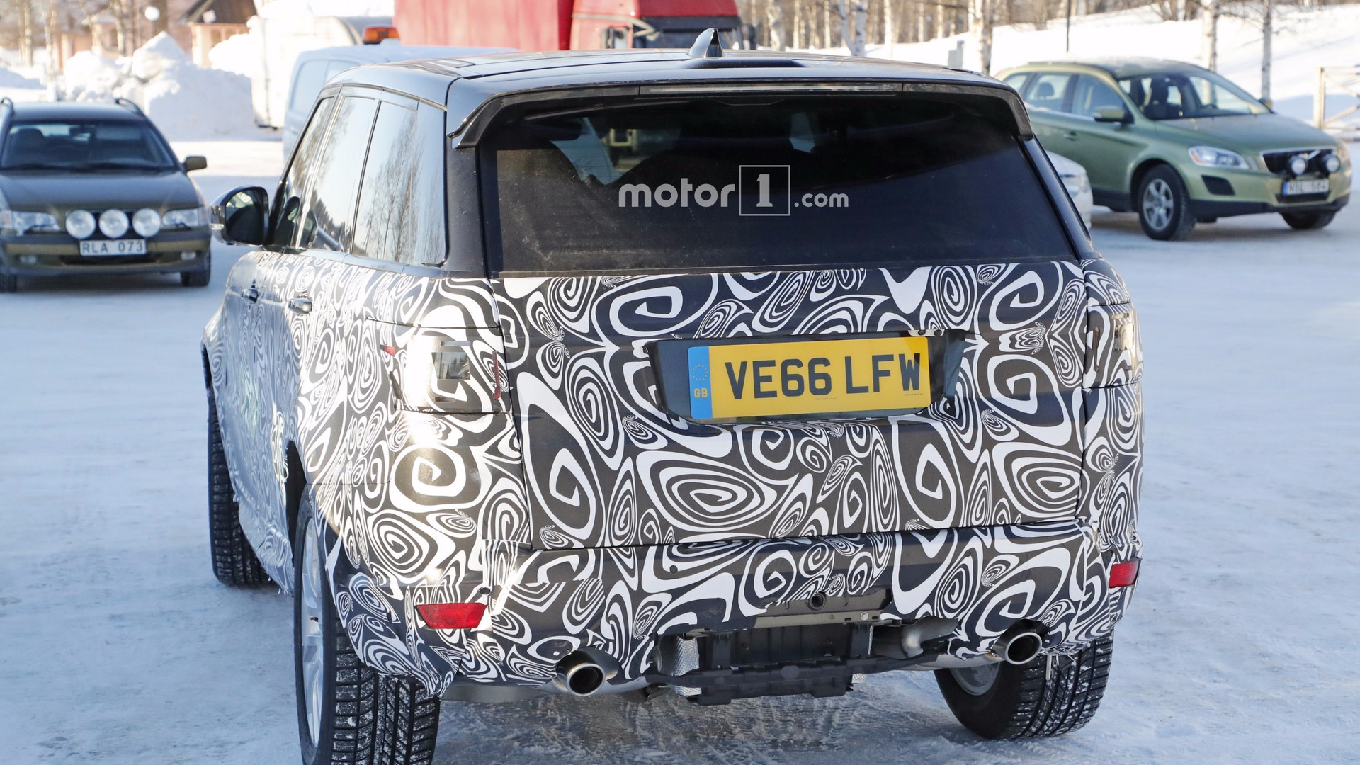 2018 Range Rover Sport Plug in Hybrid Photos Espion InsideEVs Photos