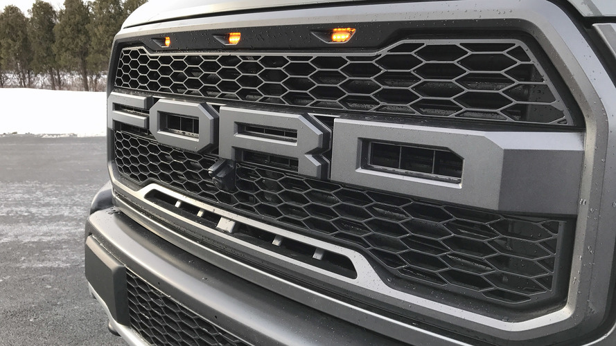 2017 Ford F-150 Raptor towing a 1984 Mercedes-Benz 300TD Wagon