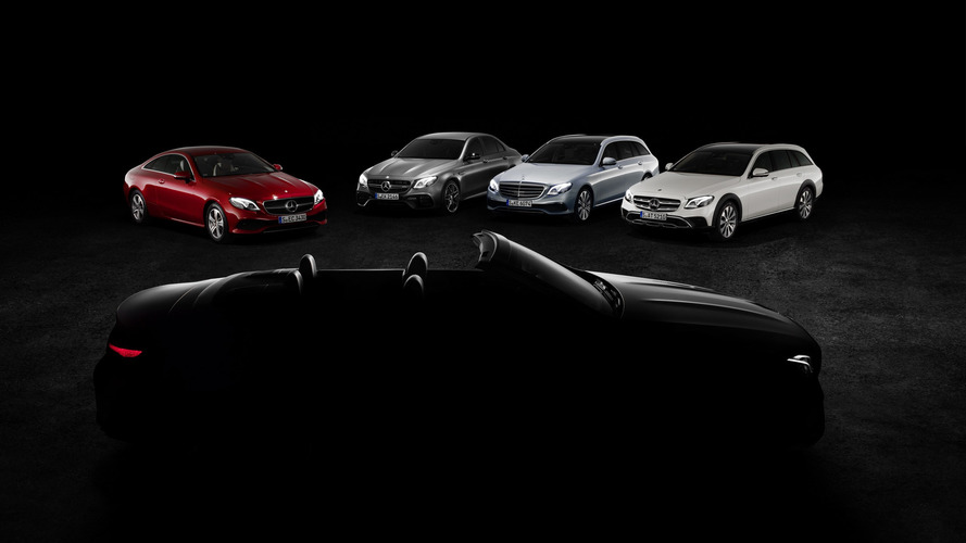 2018 Mercedes E-Class Cabriolet teaser