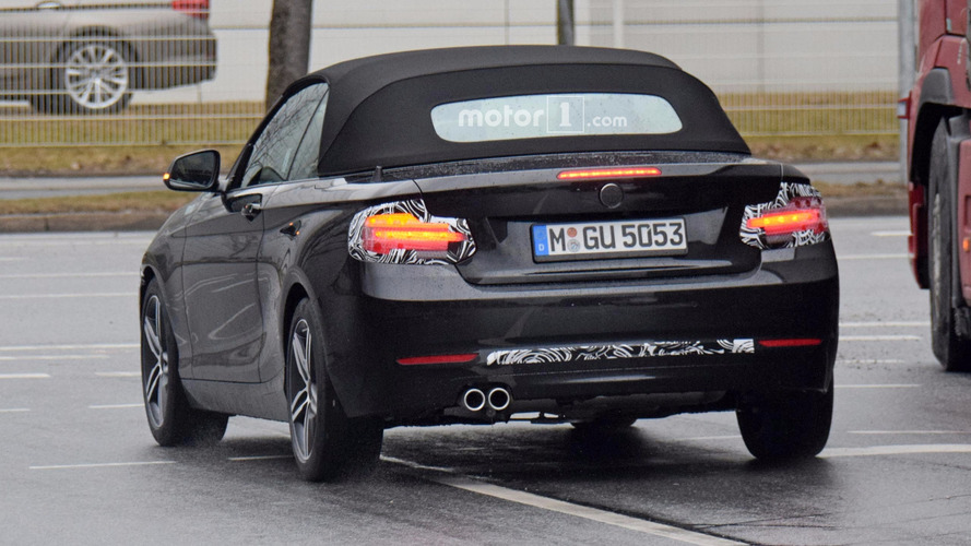 Makyajlı BMW 2 Serisi Convertible casus fotoğrafları