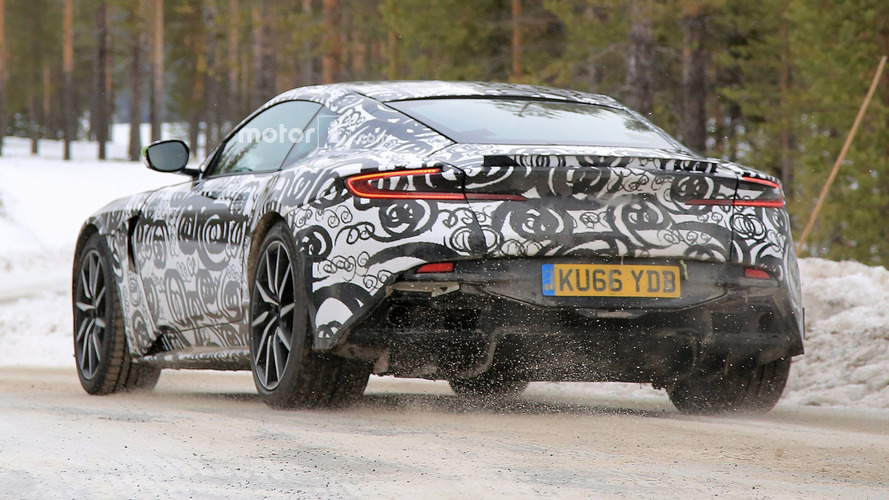 Aston Martin DB11 S spy photo