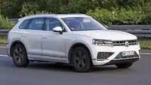 2018 VW Touareg yeni casus fotoğraflar