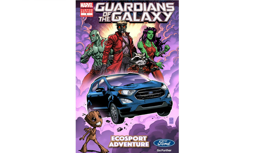 2018 Ford EcoSport in Guardians of the Galaxy Vol. 2