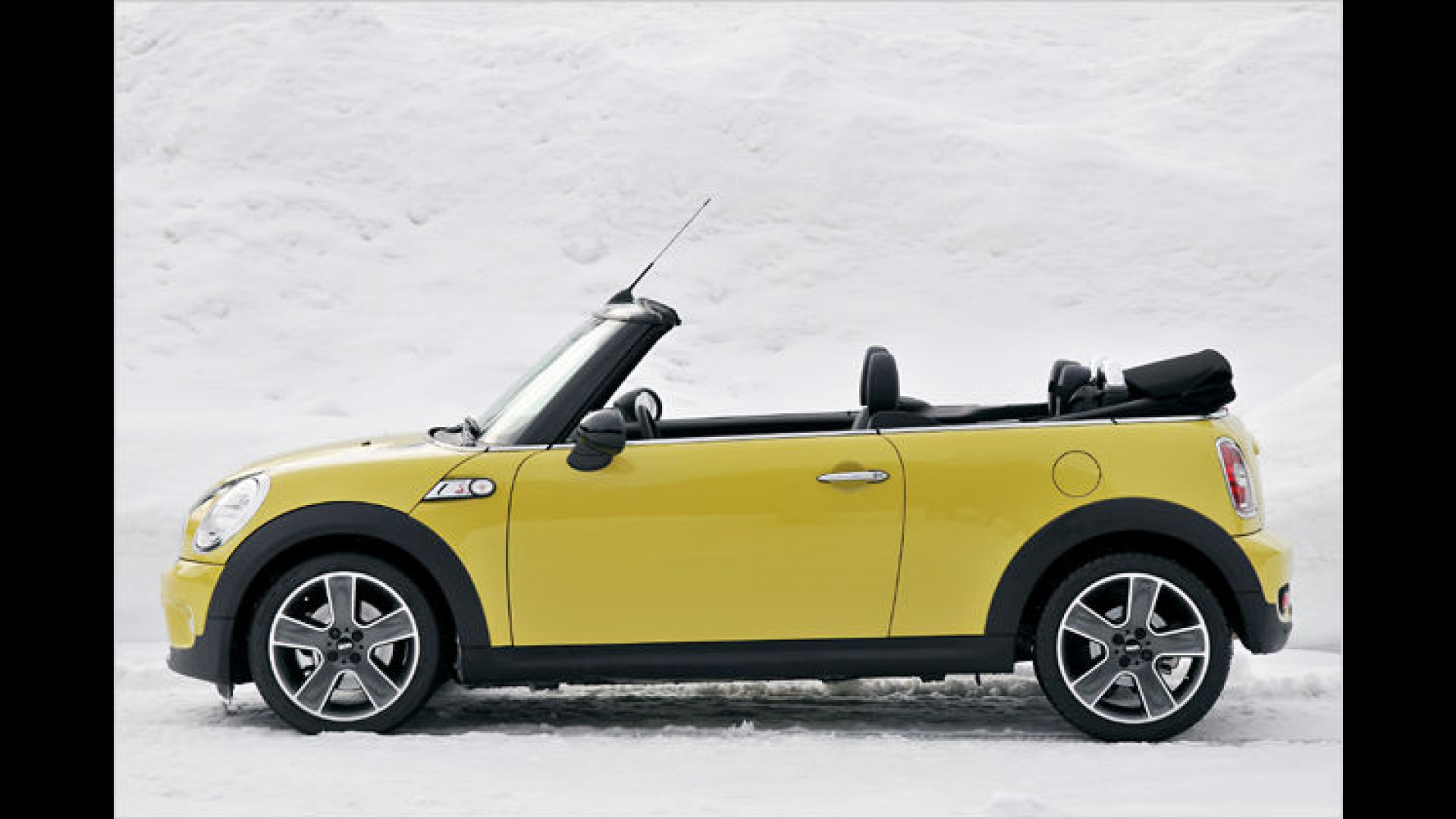 Der Mini Ein Wintermärchen Das Neue Cabrio Im Schnee