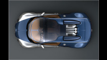 Blauer Bugatti