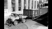 Unimog auf der Schiene