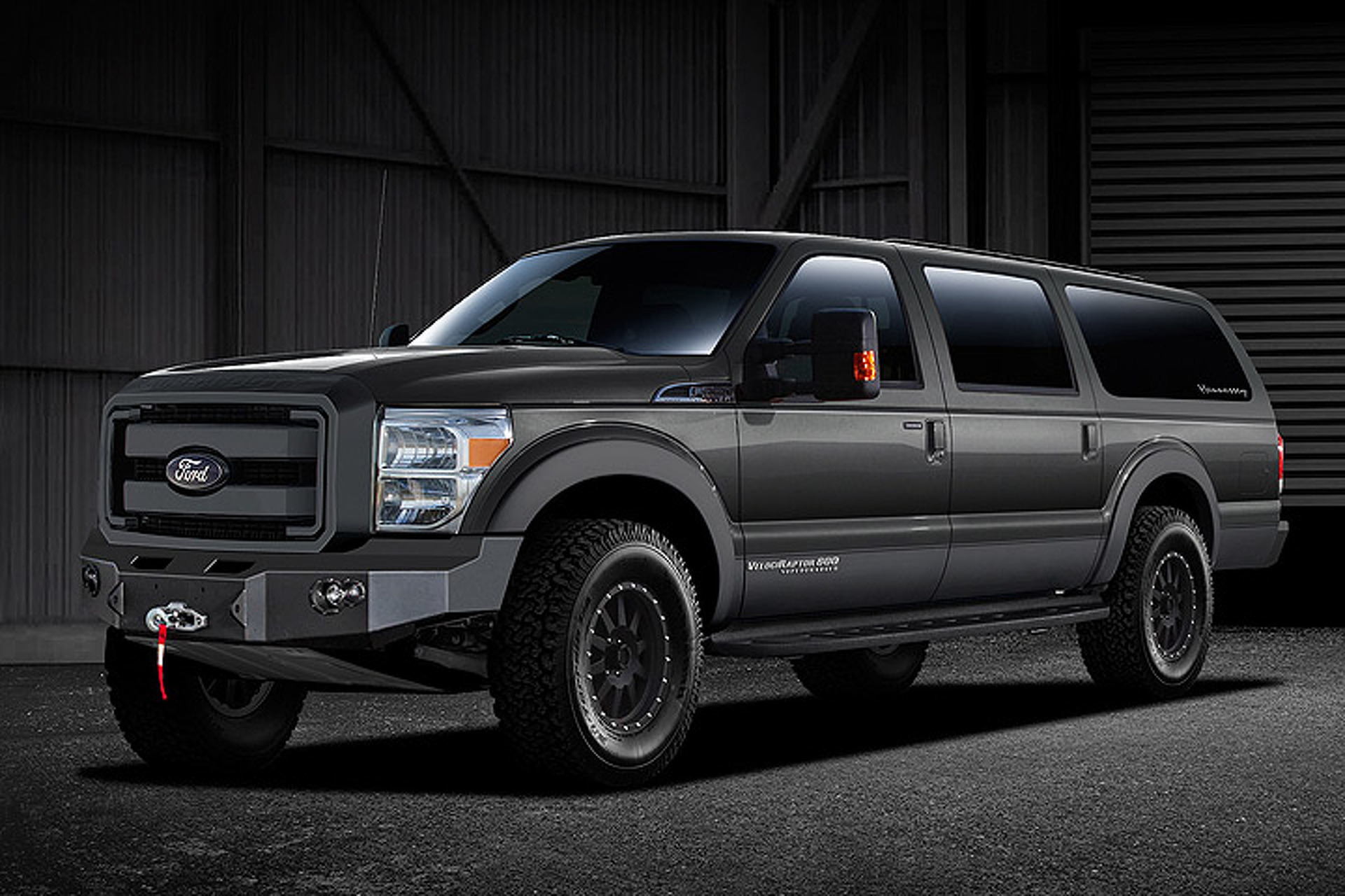 It’s Alive! Hennessey Transforms Ford F250 into VelociRaptor SUV