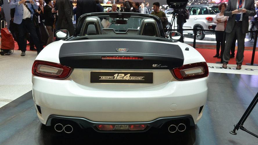 Abarth 124 Spider live in Geneva
