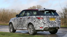 Range Rover Sport SVR facelift spy photo