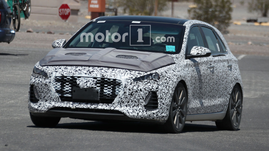 Hyundai i30 N spied in the United States