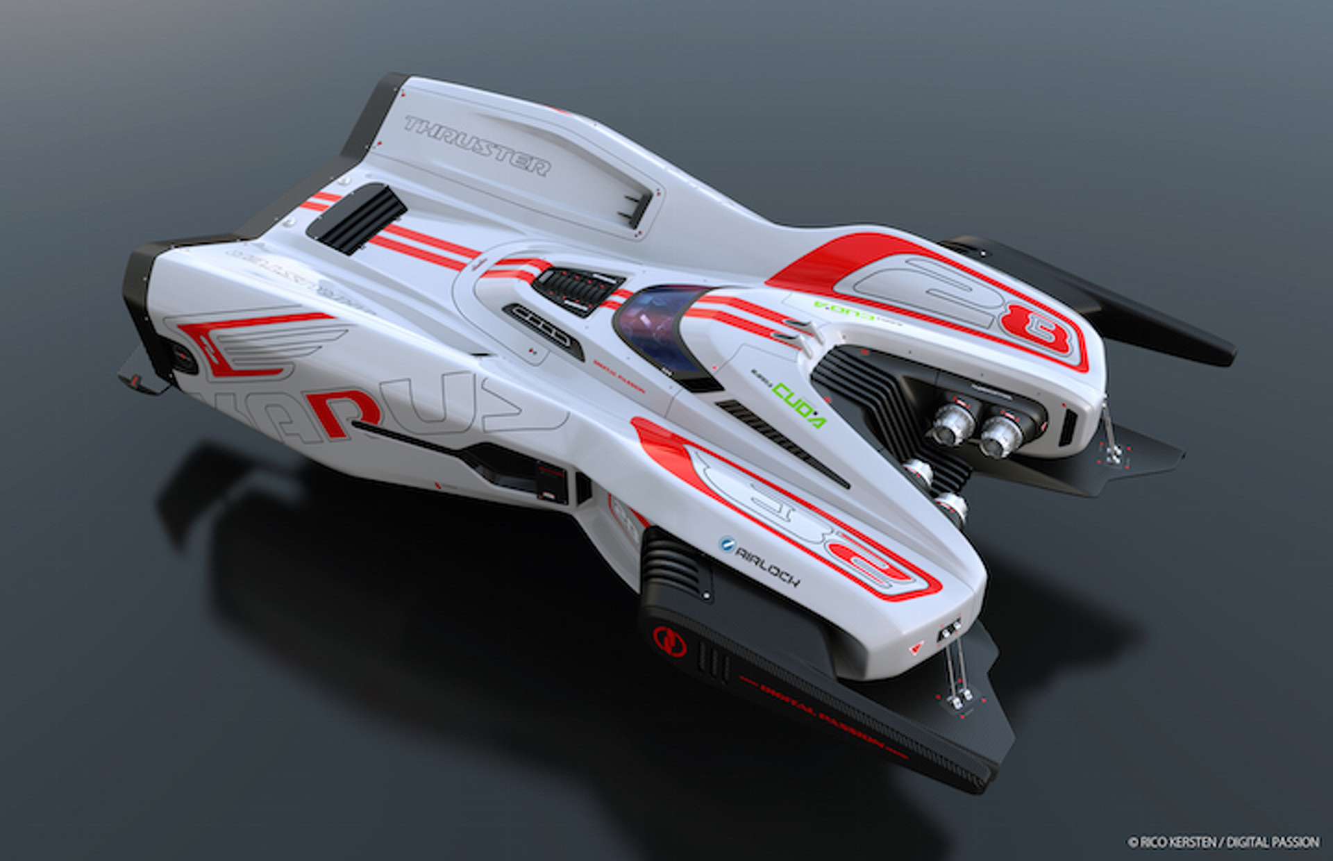 Space Racing Doesn't Seem That Far Away With This Concept