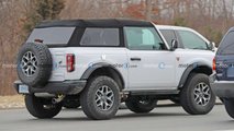 Ford Bronco Two-Door Soft Top Spy Photos Side Blocked