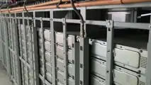 Vistra's Moss Landing Energy Storage Facility – battery racks - back view