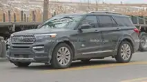 2021 Ford Explorer King Ranch Spy Photos
