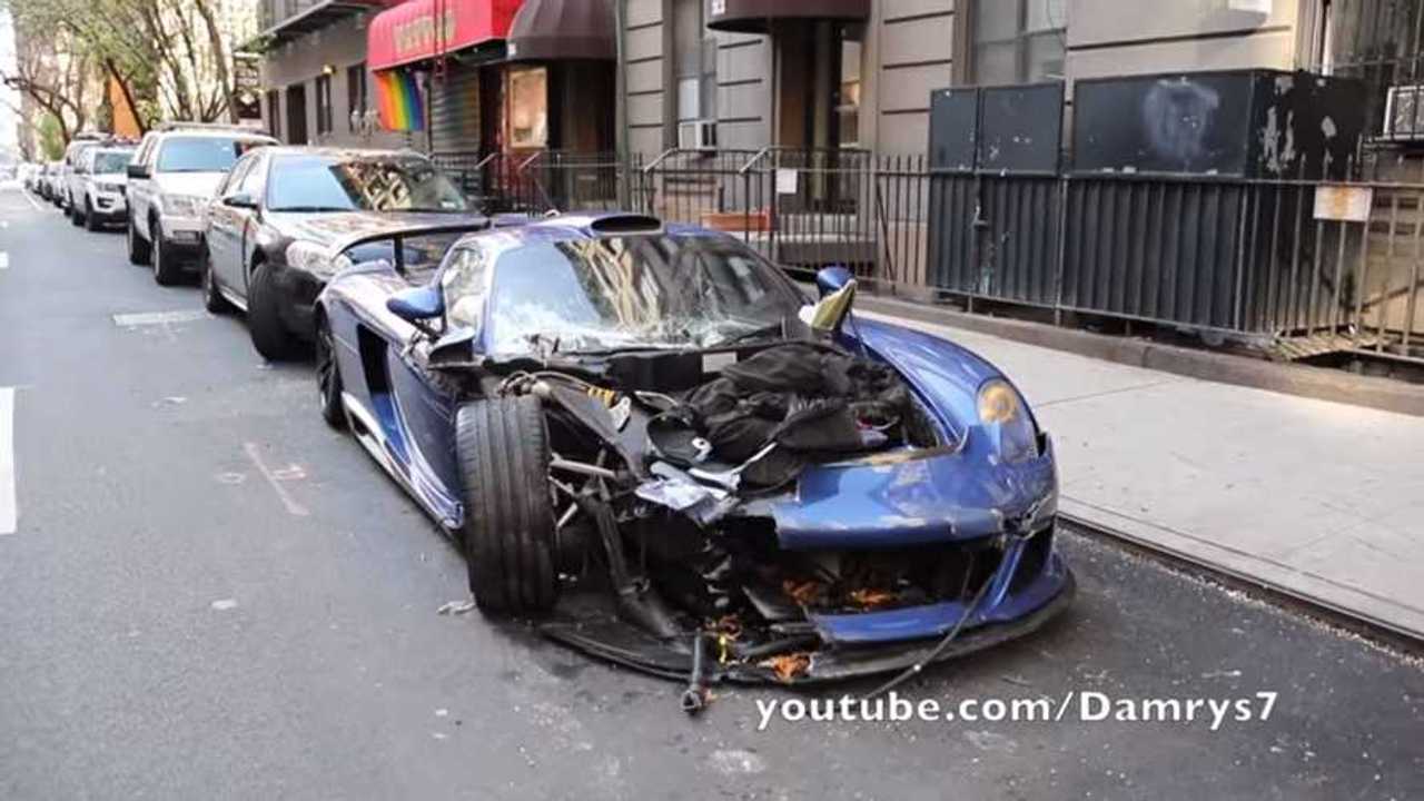 Gemballa Mirage GT accidentée