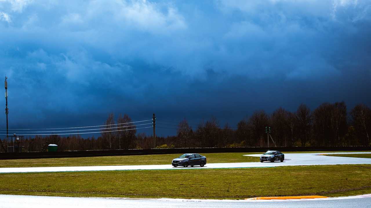 LADA Vesta Sport на трассе Moscow Raceway