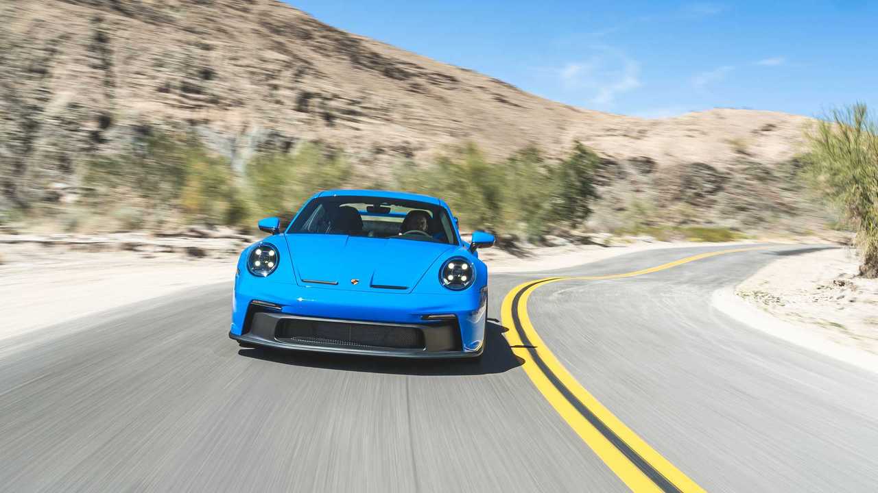 Dynamique de la Porsche 911 GT3 2022