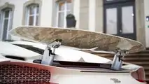 Bugatti Chiron habillé par Hermès