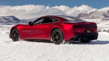 Drako GTE, le foto dei test sulla neve