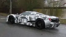 Ferrari hypercar test mule spy photo