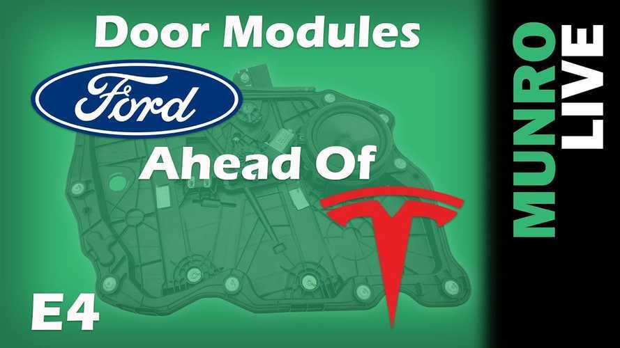 Munro Live Says Ford Mach-E Door Modules Are Better Than Tesla