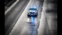 La Volvo V90 della polizia svedese