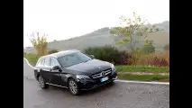 Mercedes C350e Station Wagon, test di consumo reale Roma-Forlì 034