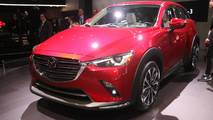 2019 Mazda CX-3 at the 2018 New York Auto Show