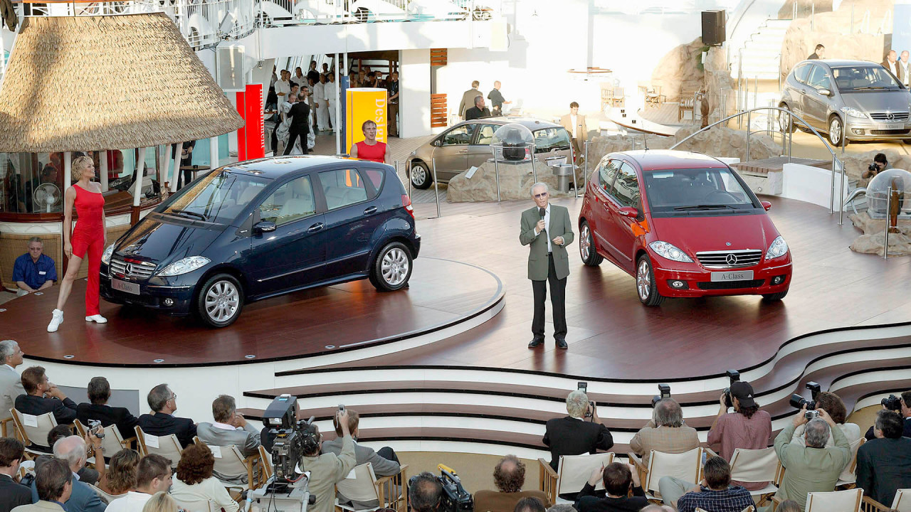 MercedesHistorie Die Geschichte der AKlasse