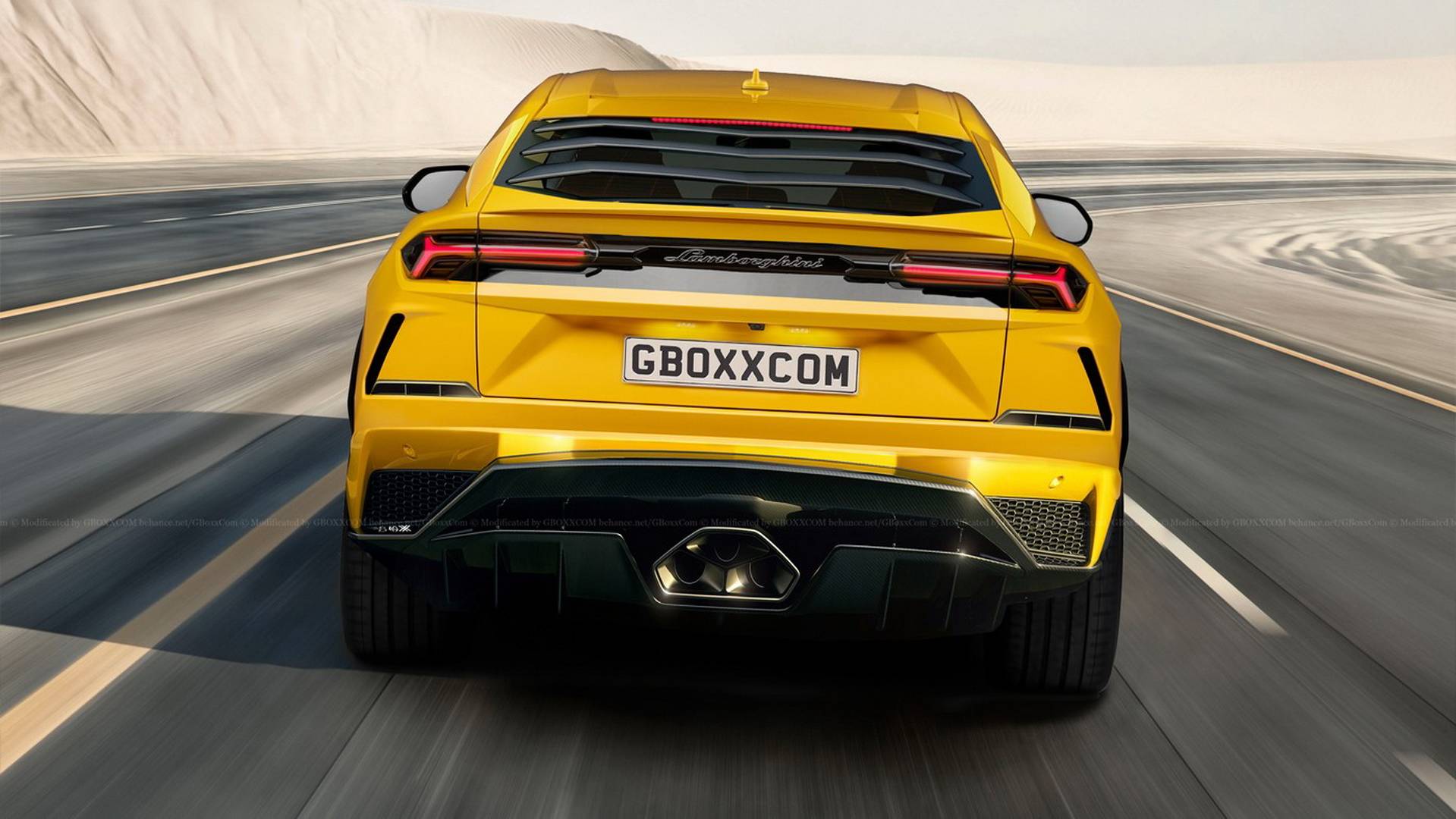 Lamborghini Urus Gets Sv Police Attire In The Virtual World