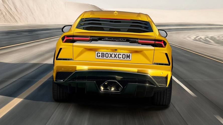 Lamborghini Urus 2018 renders