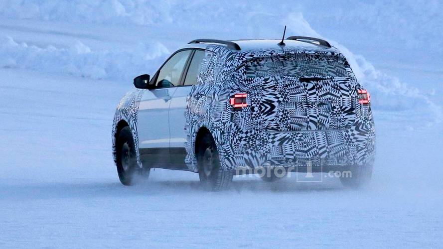 2018 Volkswagen T-Cross CUV spy photo