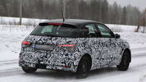 2014 Audi A1 facelift spy photo