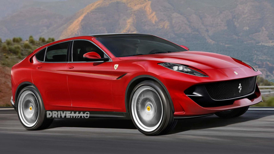 Ferrari SUV Rendering