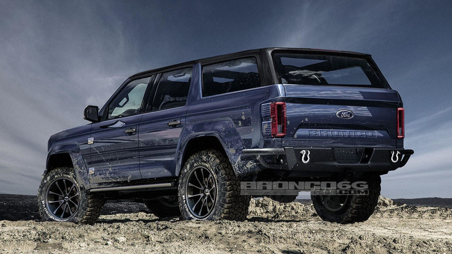 2020 Ford Bronco Rendering