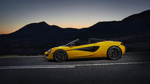 McLaren 570S Spider yellow