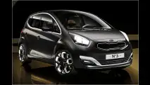 Erwischt: Kia-Minivan