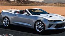2016 Chevrolet Camaro Convertible leaked photo