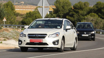2016 Subaru Impreza mule spy photo