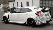 Scatti di tipo Mule Spy per test di tipo Civic Honda R