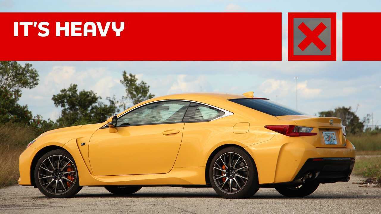 2018 Lexus RC F: Pros And Cons