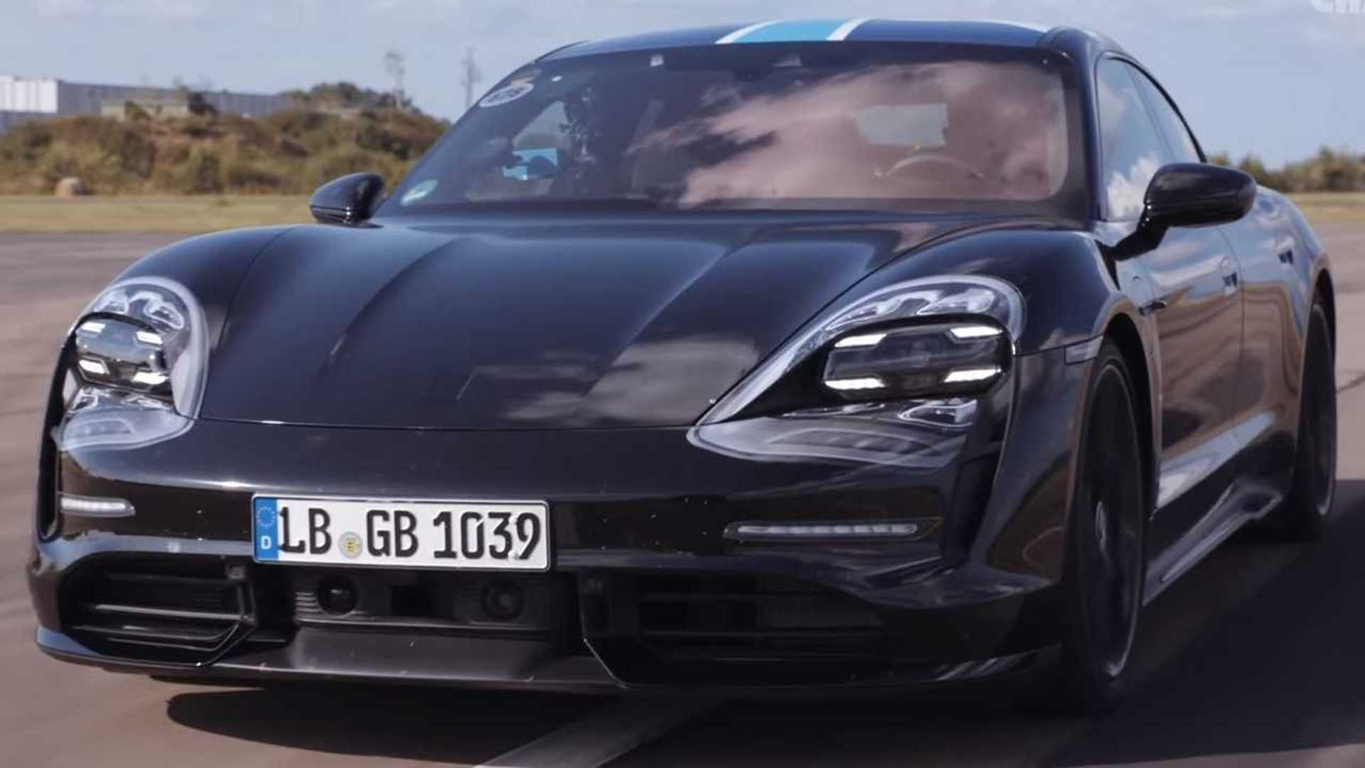 Porsche Taycan Acceleration