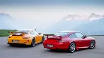 Porsche 996.1 GT3 und 991.2 GT3