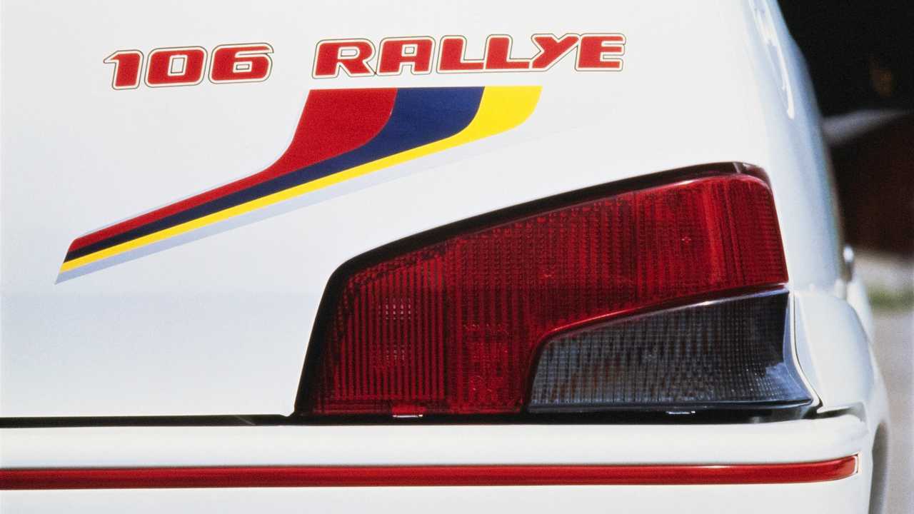 peugeot 106 Rallye, le foto storiche