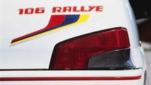peugeot 106 Rallye, le foto storiche