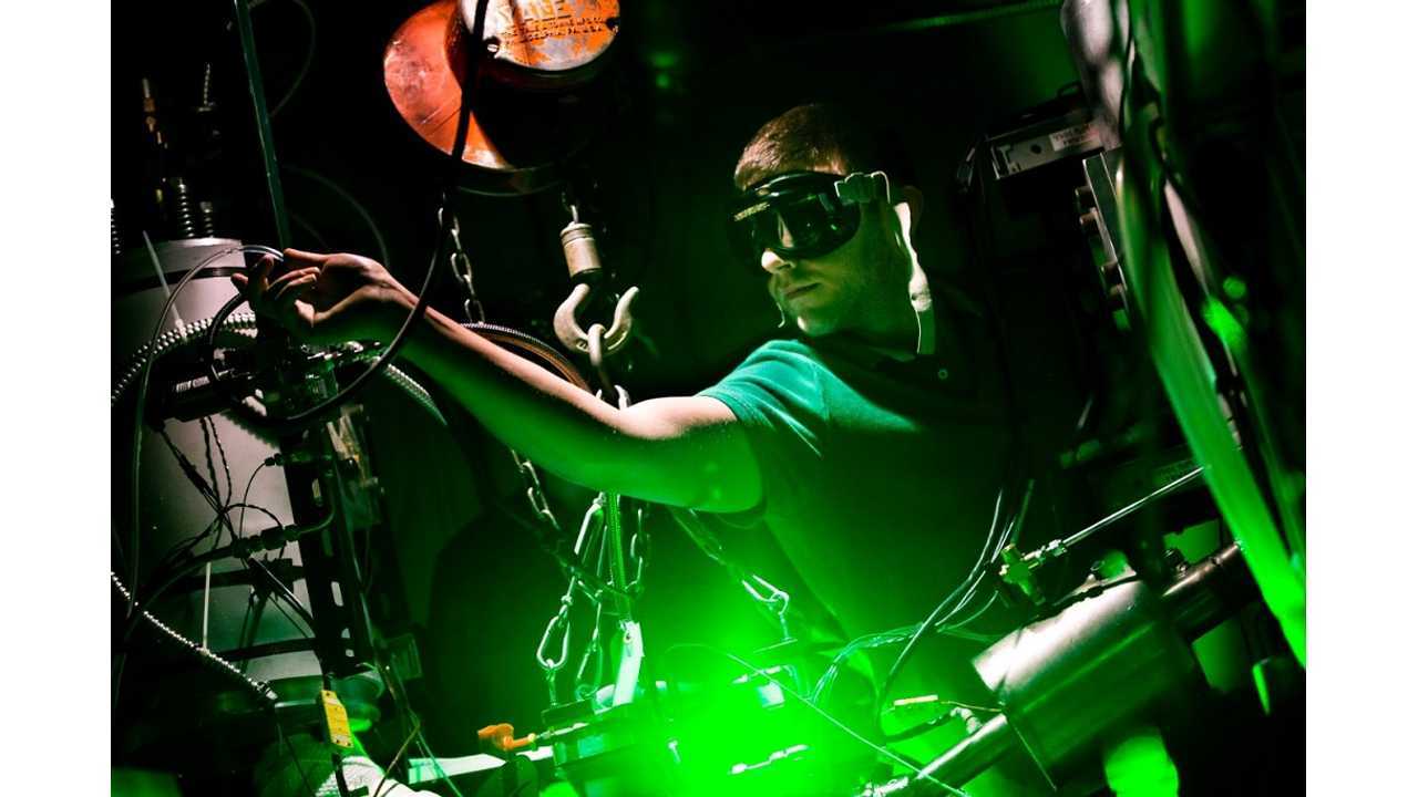 Dr. Banner Bombards His Body With Gamma Radiation (...or a student examines an engine system) - Photo: Joseph Xu