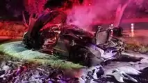 McLaren Senna va a fuoco