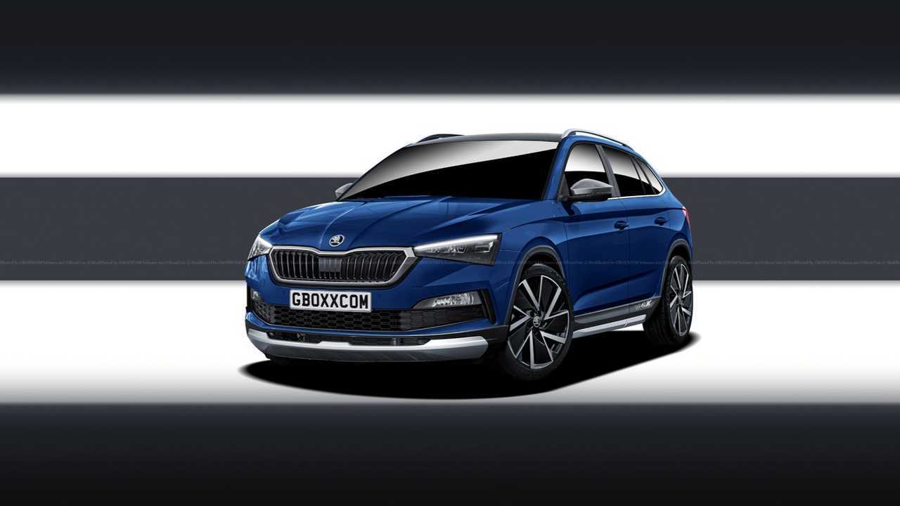 Skoda Scala Scout Rendering