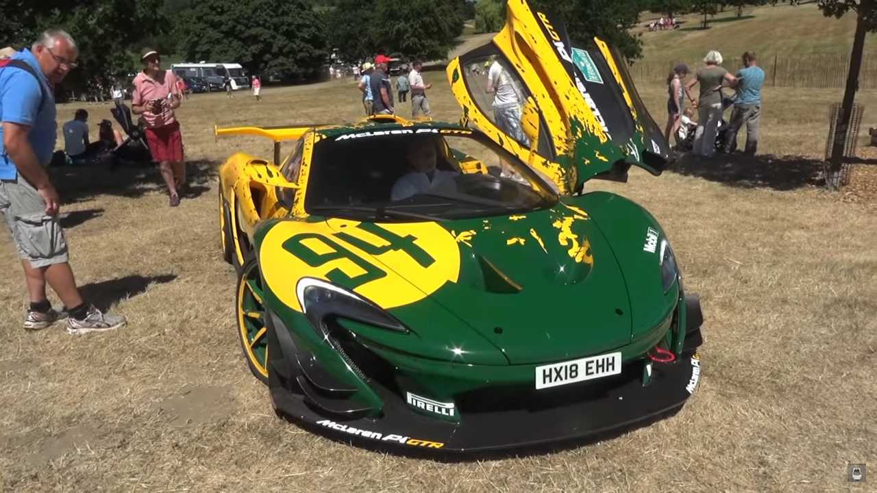 McLaren P1 GTR Heveningham Hall